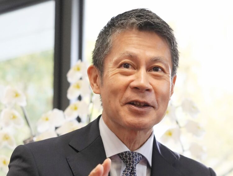 写真 広島県の湯崎英彦知事