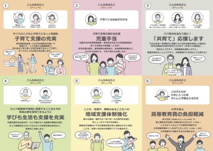 こども・子育て応援MAPの裏面