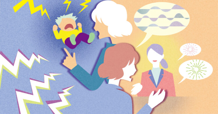 イラスト　こども家庭センターの支援のイメージ