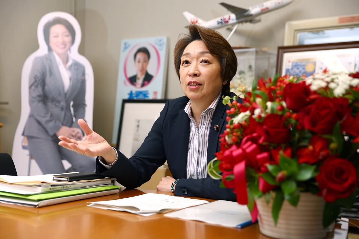 橋本 聖子 子供 学校